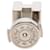 Silver Hermès Palladium Plated Cage dH Cube Push Back Earrings Silvery  - view 5