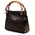 Bamboo Borsa a mano Gucci in nylon e bambù marrone - vista 2