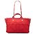 Borsa Tote e Borsa a mano Chanel Medium CC Quilted Canvas Double Face Deauville rossa Rosso