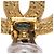 Orecchini a clip Chanel CC placcati oro e perle finte dorate D'oro - vista 3