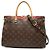 Borsa Louis Vuitton Monogram Pallas MM marrone