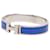 Pulseira Hermès Narrow Enamel Clic H Azul GM  - vista 2