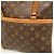Borsa a tracolla Louis Vuitton Monogram Coussin GM marrone - vista 14