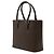 Tote in pelle marrone Burberry - vista 2
