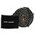 Saint Laurent Black Chevron Kalbsleder Polka Dot Round Vinyle Camera Bag Schwarz - Ansicht 8