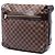 Borsa a tracolla Louis Vuitton Damier Ebene Abbesses marrone - vista 2