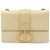 Borsa Box 30 Montaigne in pelle bianca Dior Bianco