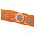 Hermès Kelly En Perles Seiden-Twilly-Schal Orange - Ansicht 6