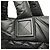 Tote Coco Cocoon in nylon trapuntato nero Chanel Small - vista 16