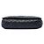 Borsa a tracolla Chanel Medium in vinile nero Rock and Chain - vista 3