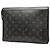 Clutch Pochette Voyage MM Monogram Eclipse nera Louis Vuitton Nero - vista 2