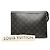 Clutch Pochette Voyage MM Monogram Eclipse nera Louis Vuitton Nero - vista 7