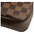 Pochette Trousse Louis Vuitton Damier Ebene Marrone - vista 7