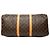 Borsa da viaggio Louis Vuitton Monogram Keepall 50 marrone - vista 3
