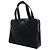 Borsa Bowler Chanel CC in Caviar Trapuntato Nero - vista 3