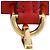Borsa Louis Vuitton Monogram Locky BB rossa Rosso - vista 15