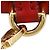 Borsa Louis Vuitton Monogram Locky BB rossa Rosso - vista 16