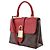 Borsa Louis Vuitton Monogram Locky BB rossa Rosso - vista 2