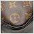 Borsa a tracolla Louis Vuitton Monogram Macassar Bass PM marrone - vista 7