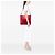 Borsa Tote Satchel Open Convertible Prada Vitello Daino Rosso - vista 6