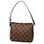 Pochette Trousse Louis Vuitton Damier Ebene Marrone - vista 2