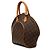 Borsa Louis Vuitton Monogram Ellipse MM Marrone - vista 2