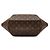 Borsa Louis Vuitton Monogram Ellipse MM Marrone - vista 3