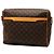 Borsa a tracolla Louis Vuitton Monogram Abbesses marrone - vista 2