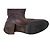 Botas altas de cuero marrón con hebilla Prada Talla 37 Castaño - vista 5