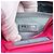 Borsa a tracolla Prada Tessuto Studded Etiquette rosa - vista 5