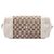 Tote Mayfair in tela GG Canvas Web bianca Gucci Bianco - vista 3