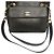 Tote Chanel CC Caviar nero con tasca frontale e catena