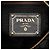 Borsa a tracolla nera Prada Tessuto Canapa Logo Bow Nero - vista 5