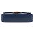 Borsa a tracolla Chanel Chevron Lambskin Pyramid CC Flap blu - vista 3