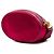 Borsa a tracolla ovale in scamosciato rosso con emblema CC e nappa Chanel - vista 2