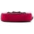 Borsa a tracolla ovale in scamosciato rosso con emblema CC e nappa Chanel - vista 3