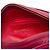 Borsa a tracolla ovale in scamosciato rosso con emblema CC e nappa Chanel - vista 5