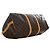 Borsa da viaggio marrone Louis Vuitton Monogram Keepall Bandouliere 50 - vista 12
