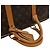 Borsa da viaggio marrone Louis Vuitton Monogram Keepall Bandouliere 50 - vista 13