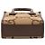 Borsa Gucci Mini Jumbo GG Canvas Web beige - vista 3