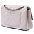 Borsa a tracolla Chanel Reissue 2.55 Double Flap 226 in pelle di vitello invecchiata trapuntata grigia - vista 2