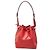 Borsa a secchiello Petit Noe in Epi rosso Louis Vuitton