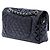 Borsa a tracolla Chanel Medium Quilted Patent Secret Label Nera Nero - vista 2