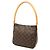 Borsa a tracolla Louis Vuitton Monogram Looping MM marrone - vista 2