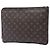 Borsa a Mano Louis Vuitton Monogram Etui Voyage MM Marrone - vista 2