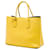 Borsa Double Saffiano Medium gialla Prada Giallo - vista 2