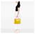 Borsa Double Saffiano Medium gialla Prada Giallo - vista 6