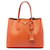 Borsa Prada Medium Saffiano Cuir Double Handle Arancione