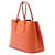 Borsa Prada Medium Saffiano Cuir Double Handle Arancione - vista 2