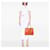 Borsa Prada Medium Saffiano Cuir Double Handle Arancione - vista 6
